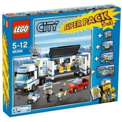 Lego City 66389 Police Super Pack 5 in 1 (2011) Lego City 66389 Police Super Pack 5 in 1 (2011)