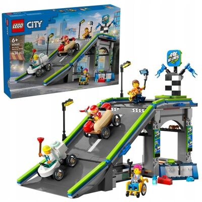 City - Bez granic: tor wyścigowy rampa dla wyścigówek ZESTAW LEGO PREZENT DLA CHŁOPCA DZIECI City - Bez granic: tor wyścigowy rampa dla wyścigówek ZESTAW LEGO PREZENT DLA CHŁOPCA DZIECI