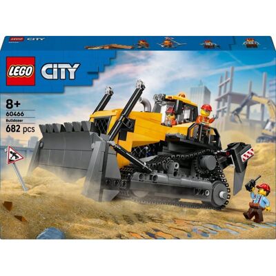 CITY - Budowa Żółty buldożer Koparka Spychacz ZESTAW LEGO PREZENT DLA CHŁOPCA DZIEWCZYNKI DZIECI CITY - Budowa Żółty buldożer Koparka Spychacz ZESTAW LEGO PREZENT DLA CHŁOPCA DZIEWCZYNKI DZIECI