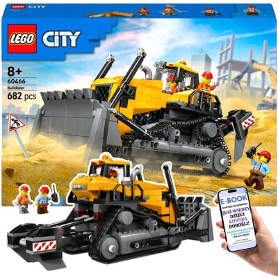 Lego CITY BULDOŻER –60466- EMOCJONUJĄCY PREZENT URODZINOWY DLA CHŁOPCA LUB DZIEWCZYNKI + EBOOK-2 Lego CITY BULDOŻER –60466- EMOCJONUJĄCY PREZENT URODZINOWY DLA CHŁOPCA LUB DZIEWCZYNKI + EBOOK-2