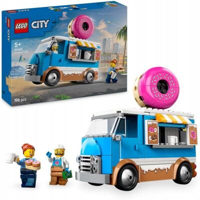 City - Furgonetka z Pączkami Mobilna pączkarnia ZESTAW LEGO PREZENT DLA CHŁOPCA DZIECI City - Furgonetka z Pączkami Mobilna pączkarnia ZESTAW LEGO PREZENT DLA CHŁOPCA DZIECI