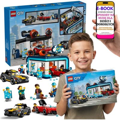 Lego City Interaktywna Myjnia Samochodowa Dla Dzieci (60497) + E-BOOK-3 Lego City Interaktywna Myjnia Samochodowa Dla Dzieci (60497) + E-BOOK-3