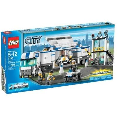 Lego City, klocki Ciężarówka policyjna, 7743 Lego City, klocki Ciężarówka policyjna, 7743