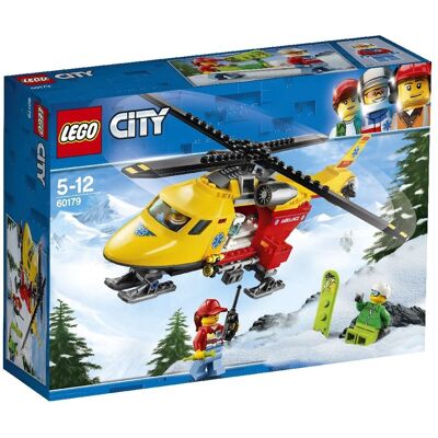 LEGO City Helikopter Pogotowie Ratunkowe - 60179 - Zestaw do budowania LEGO City Helikopter Pogotowie Ratunkowe - 60179 - Zestaw do budowania