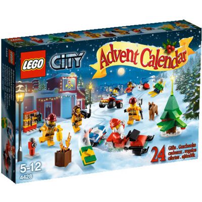 Lego City, klocki Kalendarz Adwentowy, 4428 Lego City, klocki Kalendarz Adwentowy, 4428