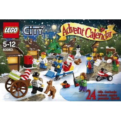 Lego City, klocki Kalendarz adwentowy, 600063 Lego City, klocki Kalendarz adwentowy, 600063