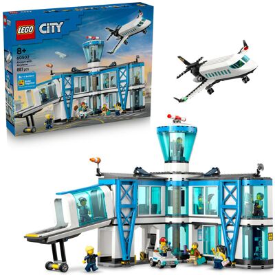 Lego City, klocki, Lotnisko z samolotem, 60502 Lego City, klocki, Lotnisko z samolotem, 60502