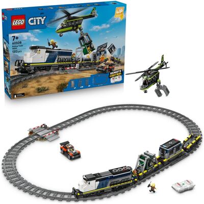 Lego City, klocki, Napad na policyjny pociąg, 60508 Lego City, klocki, Napad na policyjny pociąg, 60508