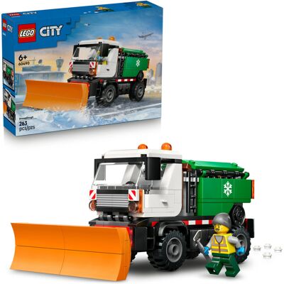 Lego City, klocki, Pług śnieżny, 60490 Lego City, klocki, Pług śnieżny, 60490