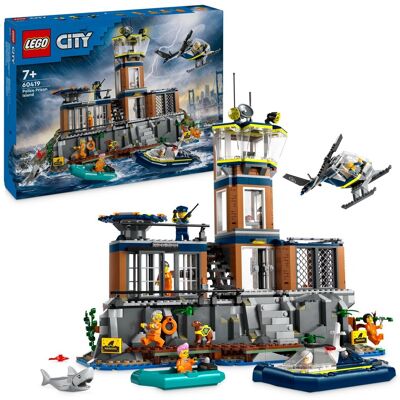 Lego City, klocki, Policja z Więziennej Wyspy, 60419 Lego City, klocki, Policja z Więziennej Wyspy, 60419