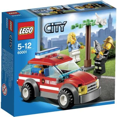 LEGO City 60001 Samochód strażaka - Zestaw klocków LEGO City 60001 Samochód strażaka - Zestaw klocków