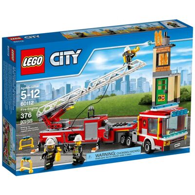 Lego City, klocki Straż Pożarna Wóz Strażacki, 60112 Lego City, klocki Straż Pożarna Wóz Strażacki, 60112