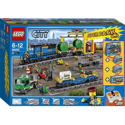 Lego City, klocki Superpack 4w1, 66493 Lego City, klocki Superpack 4w1, 66493