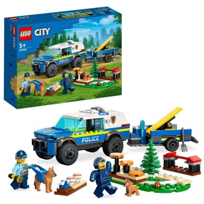 Lego City, klocki, Szkolenie psów policyjnych w terenie, 60369 Lego City, klocki, Szkolenie psów policyjnych w terenie, 60369