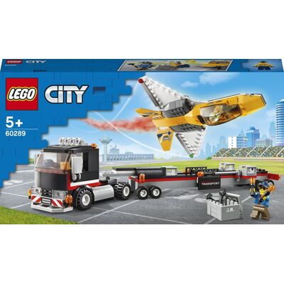 LEGO City 60289 Transporter odrzutowca - Zestaw Zabawek LEGO City 60289 Transporter odrzutowca - Zestaw Zabawek