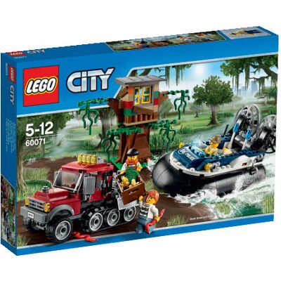 Lego City 60071 Policyjny hovercraft - Pościg w bagnie - Lego Zestaw Lego City 60071 Policyjny hovercraft - Pościg w bagnie - Lego Zestaw