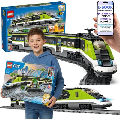 CITY KOLEJKA 60337 Ekspresowy Pociąg Sterowany LEGO + E-BOOK-2 CITY KOLEJKA 60337 Ekspresowy Pociąg Sterowany LEGO + E-BOOK-2