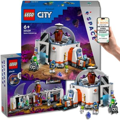 Lego CITY LABORATORIUM NA OBCYCH PLANETACH 60439 - Zbuduj kopułę, badaj kosmos, odkrywaj rośliny KLOCKI PREZENT + EBOOK-1 Lego CITY LABORATORIUM NA OBCYCH PLANETACH 60439 - Zbuduj kopułę, badaj kosmos, odkrywaj rośliny KLOCKI PREZENT + EBOOK-1