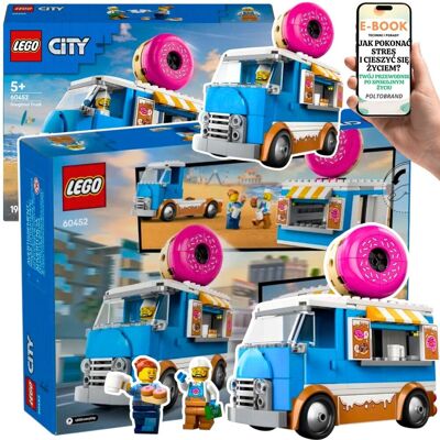 City Pączkarnia z Ogromnym Pączkiem na Dachu (60452) LEGO PREZENT DLA DZIECKA DZIECI + EBOOK-1 City Pączkarnia z Ogromnym Pączkiem na Dachu (60452) LEGO PREZENT DLA DZIECKA DZIECI + EBOOK-1