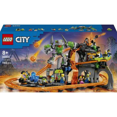 Lego City Park rollercoasterów Lava Land 60501 Lego City Park rollercoasterów Lava Land 60501