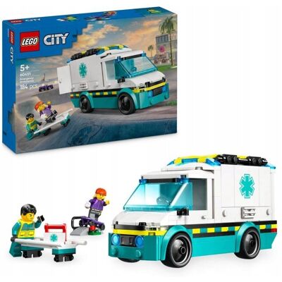 City - Pogotowie Karetka pogotowia ZESTAW LEGO PREZENT DLA CHŁOPCA DZIECI City - Pogotowie Karetka pogotowia ZESTAW LEGO PREZENT DLA CHŁOPCA DZIECI