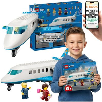 City Samolot Pasażerski Samolot Lotnisko LEGO (60492) + E-BOOK-1 City Samolot Pasażerski Samolot Lotnisko LEGO (60492) + E-BOOK-1