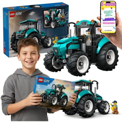 CITY TRAKTOR 60498 Pojazd Rolniczy LEGO Prezent Dla Chłopca 6+ E-BOOK CITY TRAKTOR 60498 Pojazd Rolniczy LEGO Prezent Dla Chłopca 6+ E-BOOK