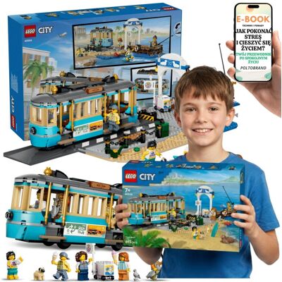 Lego City Tramwaj Przy Plaży 60506 Pociąg i Plaża + E-BOOK-1 Lego City Tramwaj Przy Plaży 60506 Pociąg i Plaża + E-BOOK-1