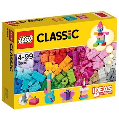 Classic, klocki, Kreatywne budowanie LEGO w jasnych kolorach, 10694 Classic, klocki, Kreatywne budowanie LEGO w jasnych kolorach, 10694