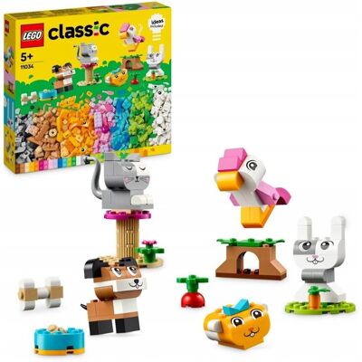 Classic - Kreatywne zwierzątka zwierzęta swobodne budowanie ZESTAW LEGO PREZENT DLA CHŁOPCA DZIEWCZYNKI DZIECI Classic - Kreatywne zwierzątka zwierzęta swobodne budowanie ZESTAW LEGO PREZENT DLA CHŁOPCA DZIEWCZYNKI DZIECI