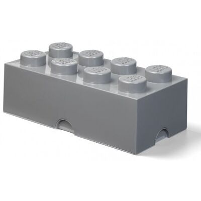 Skrzynka na przechowywanie LEGO 8 - Modularny organizer - Szary Skrzynka na przechowywanie LEGO 8 - Modularny organizer - Szary
