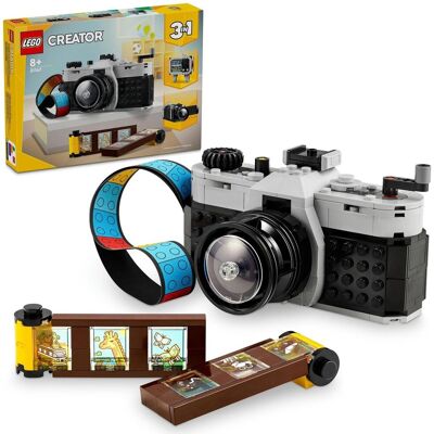 Lego Creator 3 w 1 31147 Aparat w stylu retro KLOCKI ZESTAW +eKATALOG Lego Creator 3 w 1 31147 Aparat w stylu retro KLOCKI ZESTAW +eKATALOG
