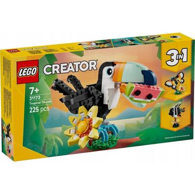 Lego Creator 3 w 1 - Dzikie zwierzęta Tropikalny Tukan Motyl Ryby PREZENT DLA DZIECI DZIEWCZYNKI CHŁOPCA Lego Creator 3 w 1 - Dzikie zwierzęta Tropikalny Tukan Motyl Ryby PREZENT DLA DZIECI DZIEWCZYNKI CHŁOPCA