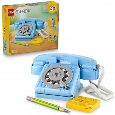 Lego Creator 3 w 1 - Telefon w stylu retro Komórka PREZENT DLA DZIECI DZIEWCZYNKI CHŁOPCA Lego Creator 3 w 1 - Telefon w stylu retro Komórka PREZENT DLA DZIECI DZIEWCZYNKI CHŁOPCA