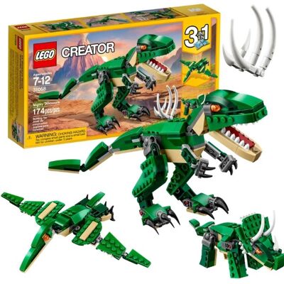Lego CREATOR 31058 POTĘŻNE DINOZAURY T-REX PTERODAKTYL TRICERATOPS Lego CREATOR 31058 POTĘŻNE DINOZAURY T-REX PTERODAKTYL TRICERATOPS
