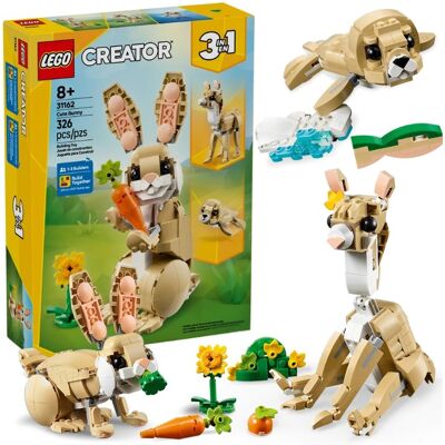 Lego Creator 31162 Uroczy króliczek 3w1 Królik Lama Foka Lego Creator 31162 Uroczy króliczek 3w1 Królik Lama Foka