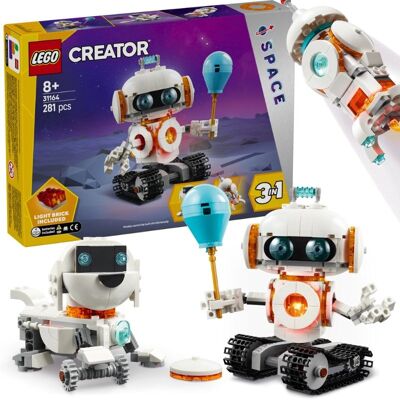 Lego Creator 3w1 31164 Kosmiczny Robot, Ruchomy Pies i Rakieta Lego Creator 3w1 31164 Kosmiczny Robot, Ruchomy Pies i Rakieta