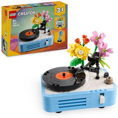Lego CREATOR 3w1 31172 GRAMOFON Z KWIATAMI KLOCKI ZESTAW +eKATALOG Lego CREATOR 3w1 31172 GRAMOFON Z KWIATAMI KLOCKI ZESTAW +eKATALOG