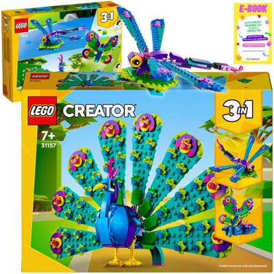 Lego CREATOR 3w1 - EGZOTYCZNY PAW WAŻKA MOTYL (31157) KLOCKI PREZENT + EBOOK Lego CREATOR 3w1 - EGZOTYCZNY PAW WAŻKA MOTYL (31157) KLOCKI PREZENT + EBOOK