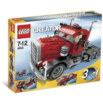 Lego Creator 3w1, klocki, Ciężarówka, 4955 Lego Creator 3w1, klocki, Ciężarówka, 4955