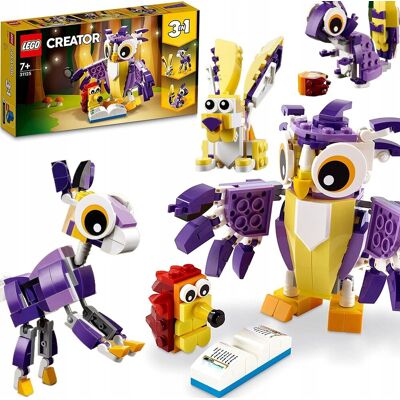 inna (Inny) Lego Creator 3W1 Papuga Jelonek Wiewiórka Jeżyk Króliczek Zestaw Dla Dzieci inna (Inny) Lego Creator 3W1 Papuga Jelonek Wiewiórka Jeżyk Króliczek Zestaw Dla Dzieci
