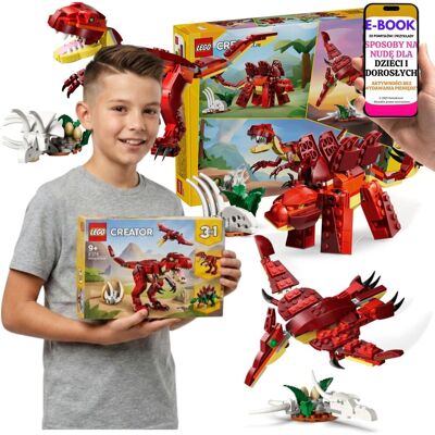 CREATOR DINOZAUR 31379 Jurassic Dino LEGO Dla Syna Wnuka 8+ E-BOOK-3 CREATOR DINOZAUR 31379 Jurassic Dino LEGO Dla Syna Wnuka 8+ E-BOOK-3