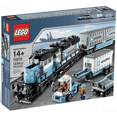 ## Lego Creator Expert 10219 Maersk Train pociąg Unikat ## Lego Creator Expert 10219 Maersk Train pociąg Unikat