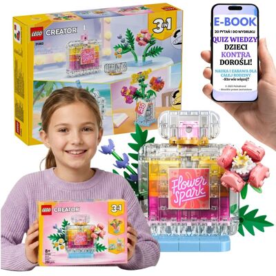 Lego Creator Flakon Perfum Kwiaty 3w1 31383 Prezent + E-BOOK-2 Lego Creator Flakon Perfum Kwiaty 3w1 31383 Prezent + E-BOOK-2