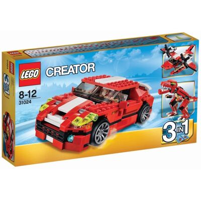 Lego Creator, klocki Czerwone konstrukcje, 31024 Lego Creator, klocki Czerwone konstrukcje, 31024
