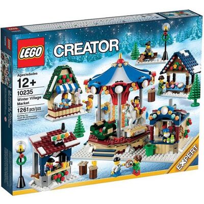 Lego 10235 Zimowy targ - Zestaw do budowania Lego 10235 Zimowy targ - Zestaw do budowania