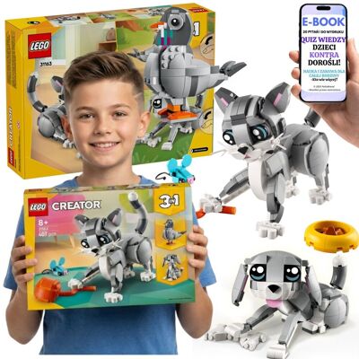 CREATOR KOTEK Psotny Kot 31163 LEGO Dla Dziewczynki Chłopca + E-BOOK-2 CREATOR KOTEK Psotny Kot 31163 LEGO Dla Dziewczynki Chłopca + E-BOOK-2