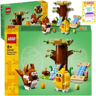 Lego CREATOR Wiosenny plac zabaw dla zwierzątek 40709 KLOCKI PREZENT + EBOOK Lego CREATOR Wiosenny plac zabaw dla zwierzątek 40709 KLOCKI PREZENT + EBOOK