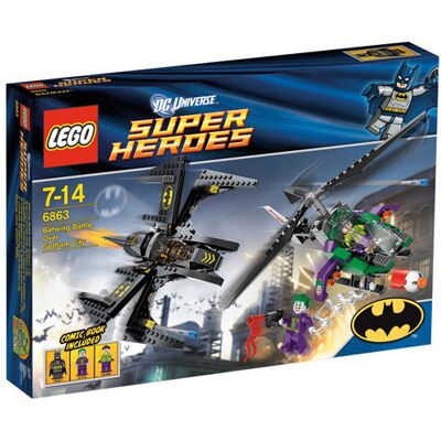 Lego DC Universe, Super Heroes, Batman, klocki Batman vs. The Joker, 6863 Lego DC Universe, Super Heroes, Batman, klocki Batman vs. The Joker, 6863