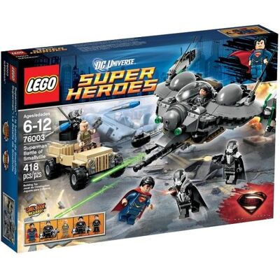 Lego DC Universe Super Heroes, Superman, klocki Bitwa o Smallville, 76003 Lego DC Universe Super Heroes, Superman, klocki Bitwa o Smallville, 76003
